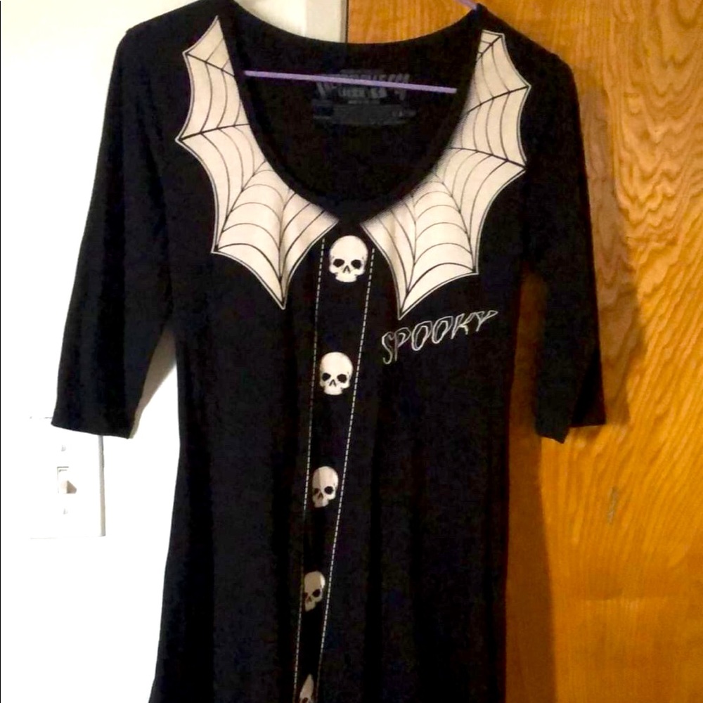 Spooky black dress